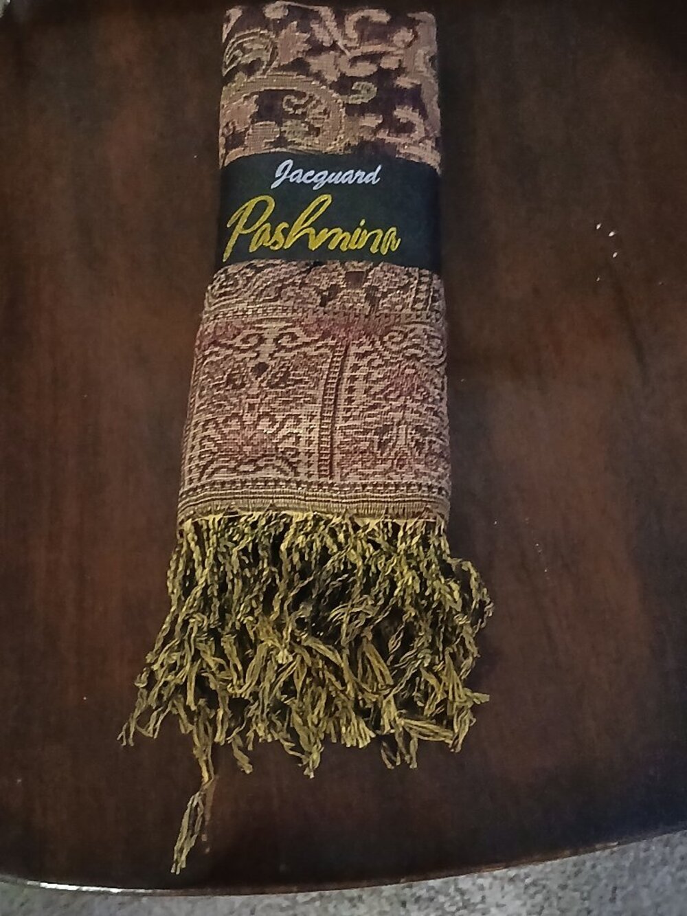Jacquard Pashmina Scarf